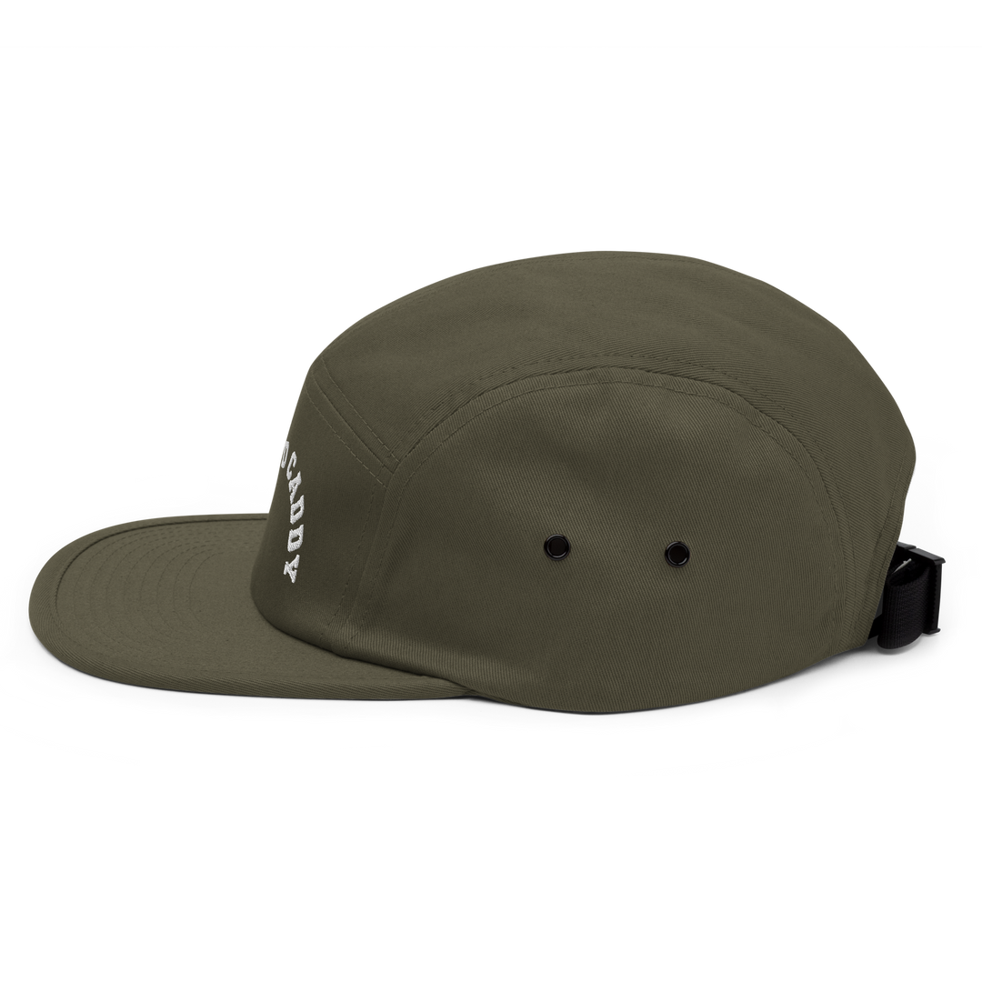 Bored Caddy Arced Logo Five Panel Olive