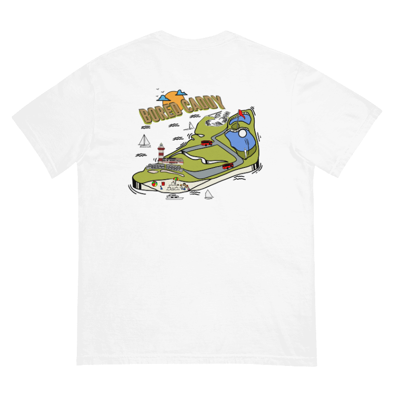 Bored Caddy Heritage Island T-Shirt