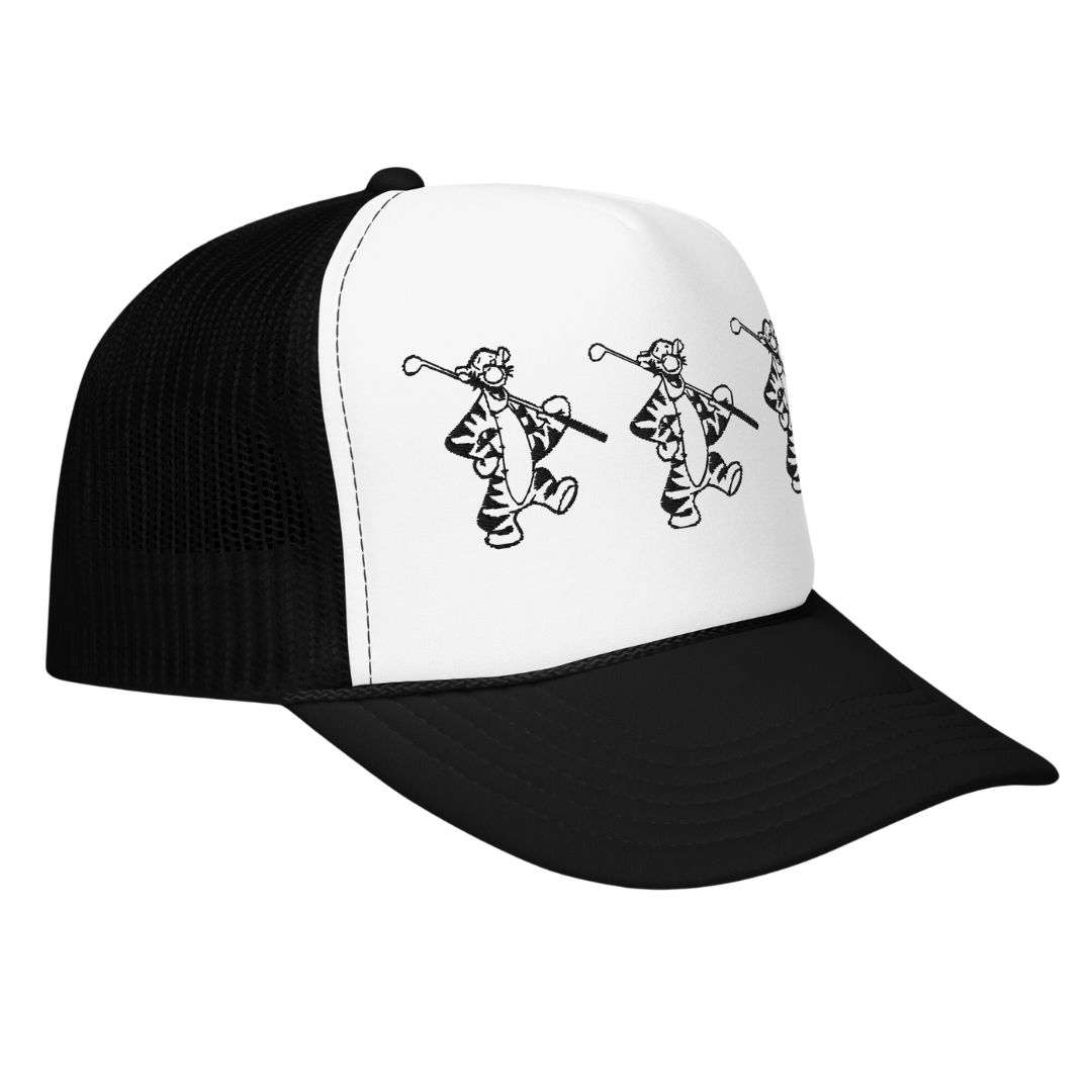 Bored Caddy Tigger Golfs Foam Trucker Hat