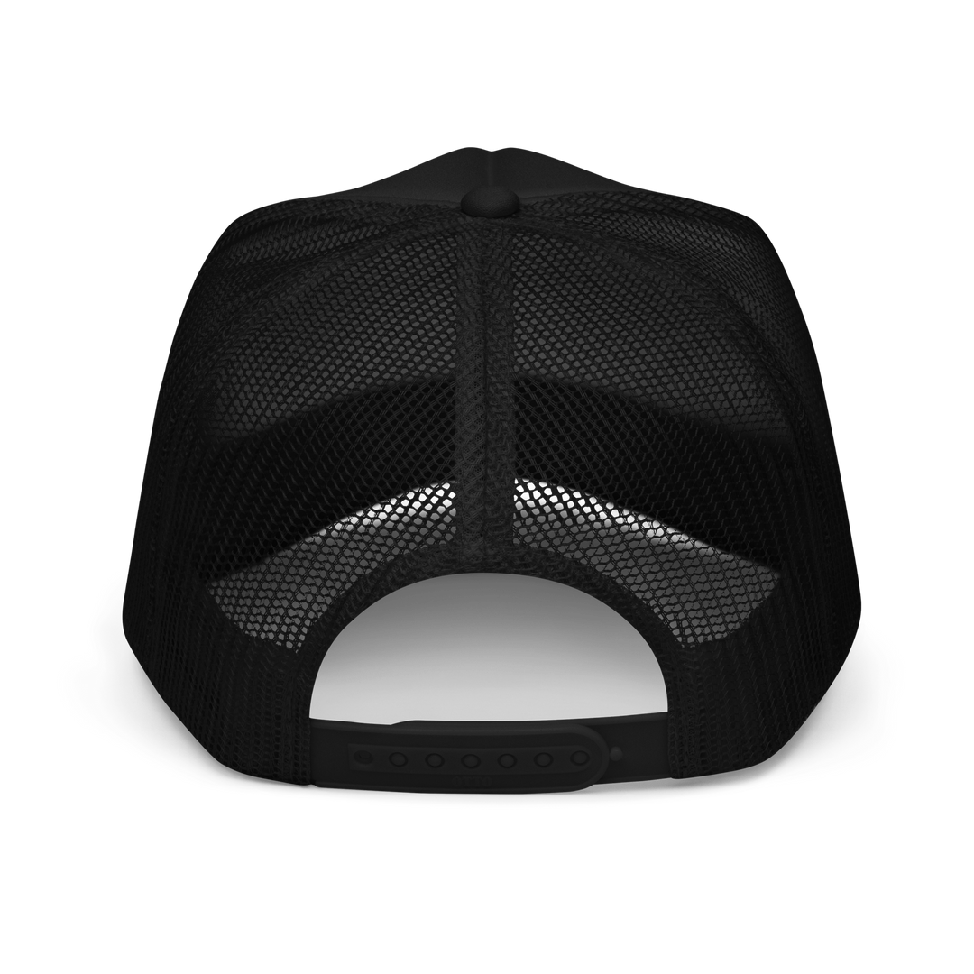 Black World is Yours Foam Trucker Hat Black