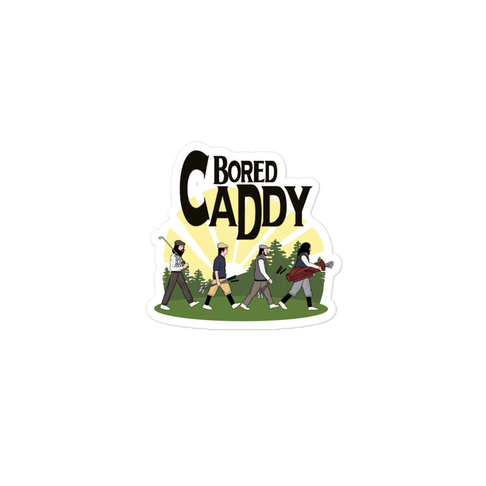 Bored Caddy Abbey Stickers