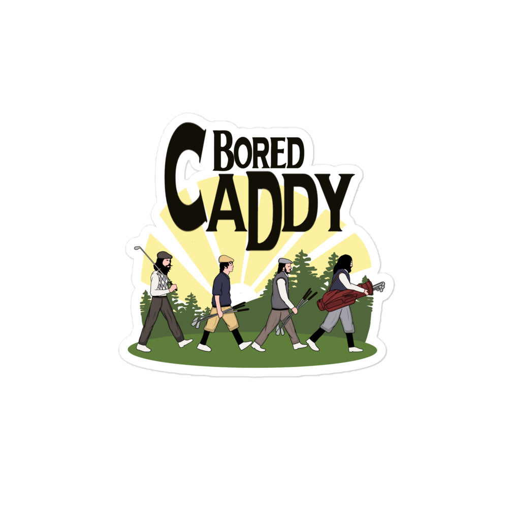 Bored Caddy Abbey Stickers